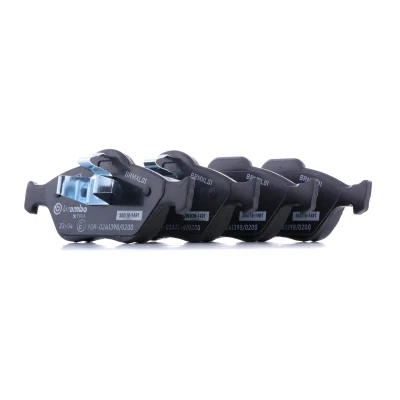 Image of 1E073323Z, 1E073323ZA, 1E073323ZB, 1E103323Z, D3Y03328ZA Brake pad set BREMBO P 24 055X excl. wear warning contact without accessories FORD: FIESTA 5