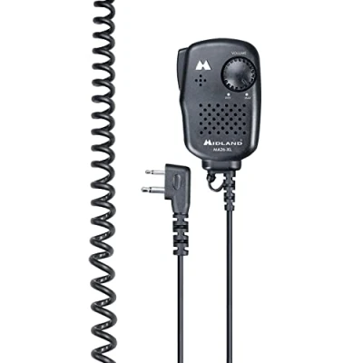 Image of Microphone/Loudspeaker, 2 PIN L CONNECTOR MA26 XL MIDLAND C515.05