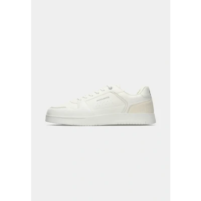 Image of Jack &amp; Jones Jfwealing Trainers, Men&#039;s, Size: 9, White/silver Imitation leather/ textile