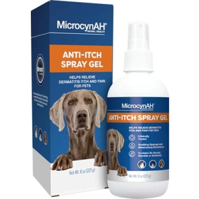 Image of Microcyn AH Anti Itch Soothing Spray Gel for Pets 237ml