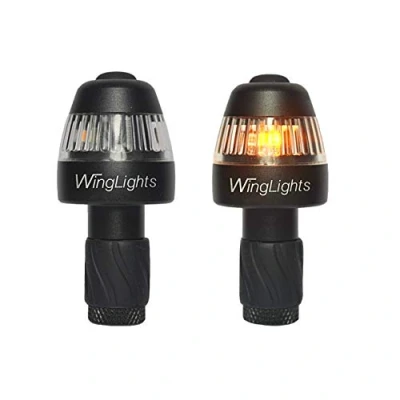 Image of CYCL WingLights 360 Fixed Turn Signals/Direction Indicators and Permanent Position Lights for Bicycles Electric Scooters