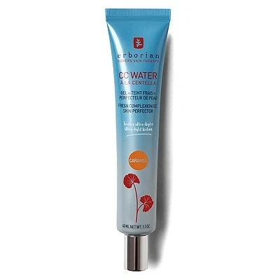 Image of Erborian CC Water with Centella Asiatica Skin Perfecting Face Care Hyaluronic Acid Korean Moisturizer Chocolate 40 ml