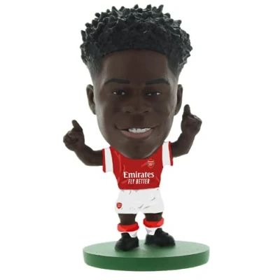 Image of SoccerStarz Arsenal Bukayo Saka Home Kit (Classic Kit)