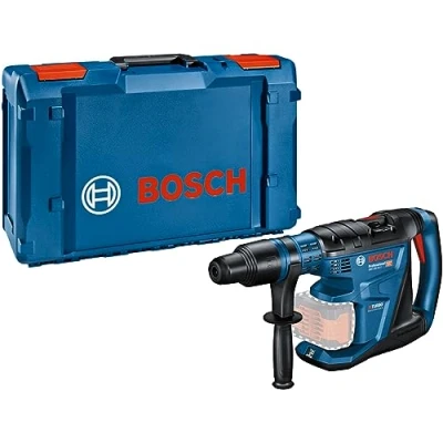 Image of Bosch Professional 18V System BITURBO Cordless Rotary Hammer GBH 40 C (incl. Machine Cloth, Grease Tube, Aux. Handle, 1x XL BOXX, Without Battery/Charger)