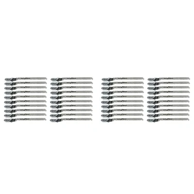 Image of mammals 40Pcs Reciprocating Jigsaw Blade T101AO T Multi Jig Saw Blades for Wood Plastic Cutting Disc