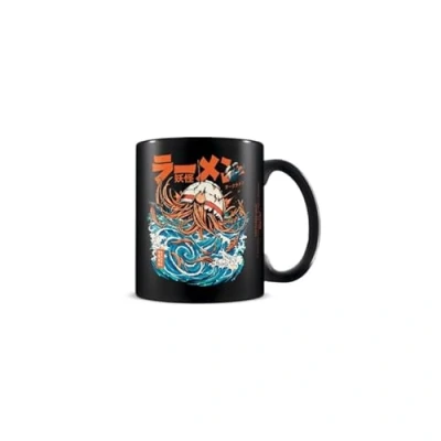 Image of Pyramid International Ilustrata Mug (Dark Ramen Design) 11oz Ceramic Coffee Mug, Cups and Mugs for Men Women Official Merchandise