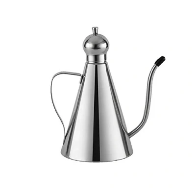 Image of Olive Oil Dispenser, Stainless Steel Bottle, Leakproof Pot, Drizzler, Dispenser Kitchen Storage Container(350ml)