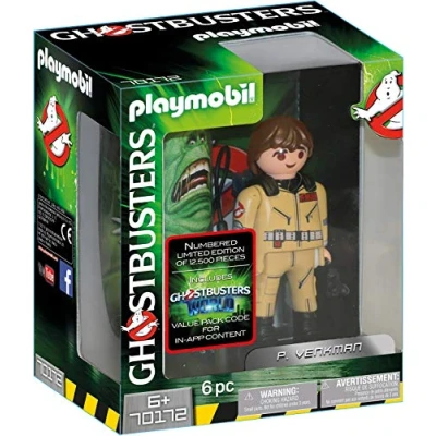 Image of Playmobil Ghostbusters 70172 Collection Figure P. Venkman, For Children Ages 6+