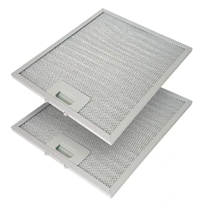Image of Lead Home Metal Grease Filter, 2 x 320 260 mm, Aluminium Filter for Kitchen Extractor Hoods, Dishwasher Safe, HVAC_AIR_FILTER