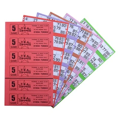Image of Thomas &amp; Anca Club Supplies Ltd Bingo Tickets 12000 5 Page 6 To View Books