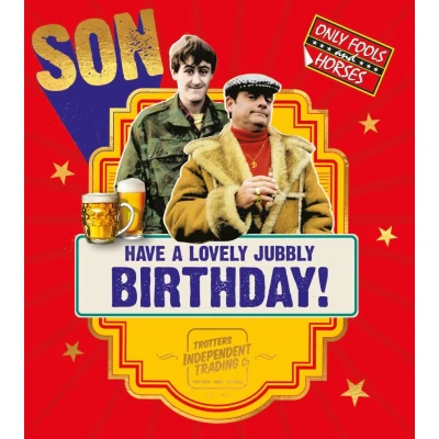 Image of Son Birthday Card, Card for Son, Only Fools and Horses Him