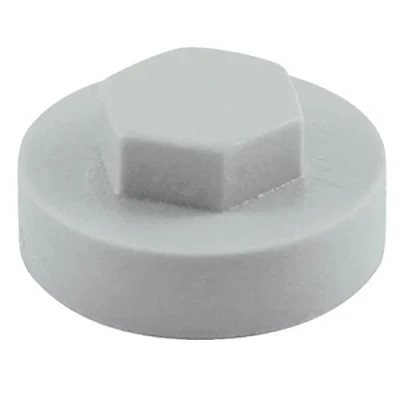 Image of 2x TIMCO Hex Head Cover Caps Goosewing Grey 1910A05CAP Pack of 1000