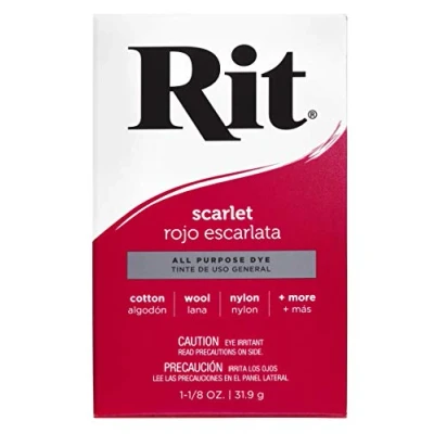 Image of Rit Dye Powder Scarlet, Multi, 1