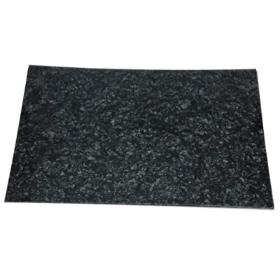 Image of KAISH Blank Guitar Bass Pickguard Material Scratch Plate Sheet 290x431mm Black Pearl