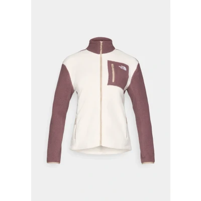 Image of The North Face Women&#039;s Yumiori Full Zip Jacket, White Dune/Tawny Quartz, S