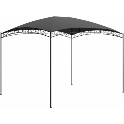 Image of vidaXL Gazebo 3x4x2.65 m Anthracite 180 g/m²