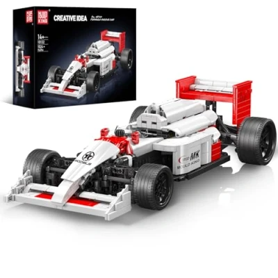 Image of Mould King 10132 Sports Car Building Block Kits, MOC Supercar Racing Model Sets, Gift for Kids Age 8+/Adult Collections Enthusiasts(1524+ Pieces)