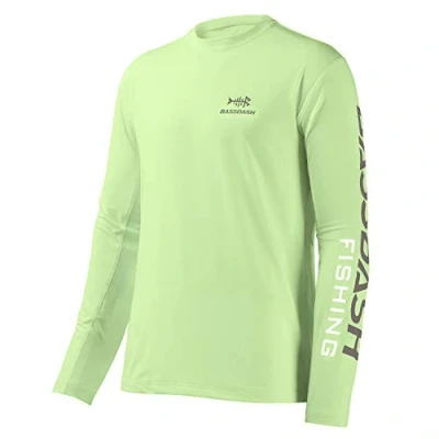 Image of Bassdash Fishing T Shirts for Men UV Sun Protection UPF 50+ Long Sleeve Tee Shirt