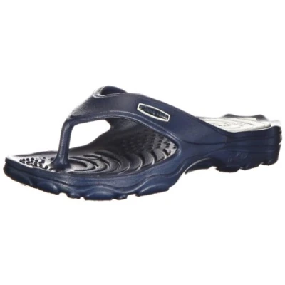 Image of Chung Shi Unisex Dux Zori, Toe separator, Navy/Grey, 38 EU