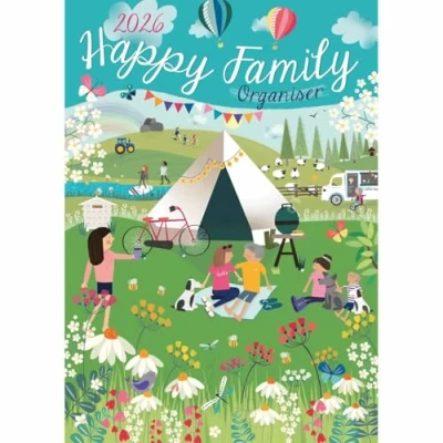 Image of Happy Family A3 Organiser 2026