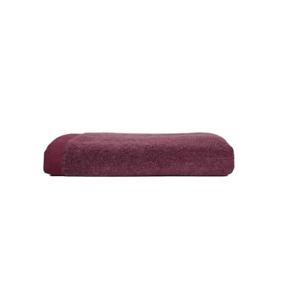 Image of Drift Home 2 Pack Claret Red Hand Towel (50 x 90cm) Soft &amp; Absorbent 600GSM Premium Sustainable Cotton (BCI) Recycled Bottles Bathroom Towels in Ideal as Gym Towel/Guest