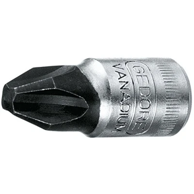 Image of Gedore Screwdriver bit socket 1/4&quot; PH 2