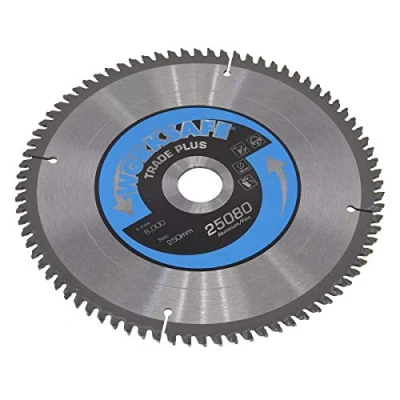 Image of Worksafe Aluminium Cutting TCT Saw Blade Ø250 x 30mm 80tpu