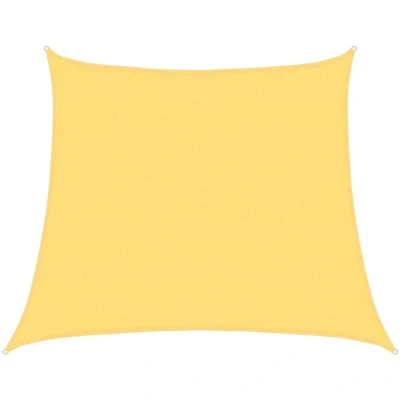 Image of vidaXL Sunshade Sail 160 g/m² Beige 4/5x4 m HDPE