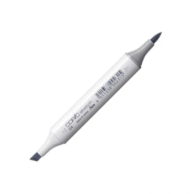 Image of Copic Sketch Coloured Marker Pen (C 4) Cool Gray No.4, For Art &amp; Crafts, Colouring, Graphics, Highlighter, Design, Anime, Professional Beginners, Supplies Colouring Books