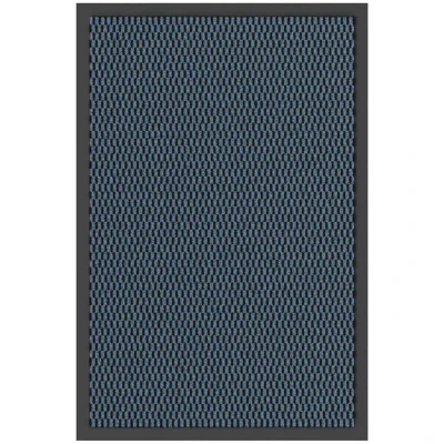 Image of vidaXL Doormat Blue 40x60 cm