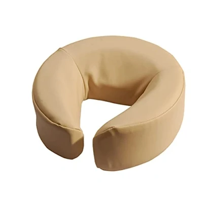 Image of Master Massage New Standard Headrest Face Cushion Pillow for Table, Cream