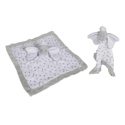 Image of Disney Dumbo Comforter, Cuddly 40 cm x Cute Snuggle Toy for Baby