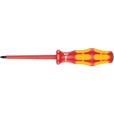 Image of Wera 05006183001 7 x 80 mm TX &quot;167i VDE&quot; Insulated Screwdriver for TORX Screws Red
