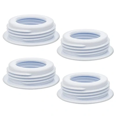 Image of Maymom Bottle Thread Changer for Lansinoh Pump to use Standard (Compatible with Medela Bottle) 4pcs