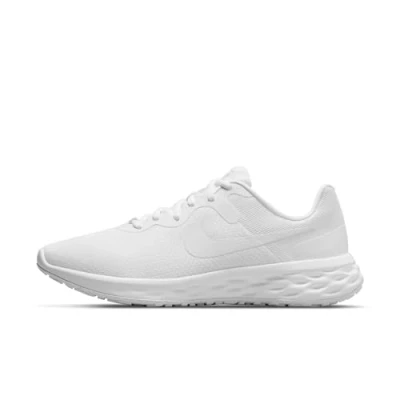 Image of NIKE Men&#039;s Revolution 6 Next Nature Sneaker, White, 8 UK