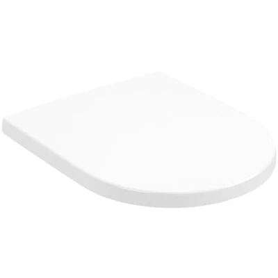 Image of Villeroy &amp; Boch 8M4261RW Subway 3.0 Toilet seat, Stone White