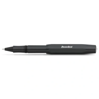 Image of Kaweco SKYLINE SPORT Gel/Ballpoint Pen Black I Including 0.7 mm Rollerball Refill in Sommery Design with Ceramic Ball Premium Gel Roller 13 cm