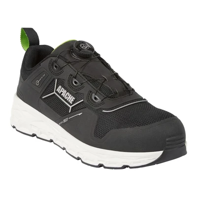 Image of Apache Men&#039;s Chatham 15 Construction Shoe, Black, UK