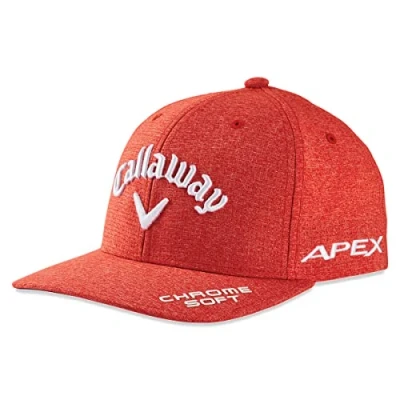 Image of Callaway Mens Hw Cg Ta Perf Pro Adj 22 Cap, Heather Red/White