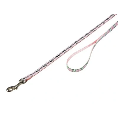 Image of Nobby Leash Tartan, 120 cm/ 10 mm, Pink