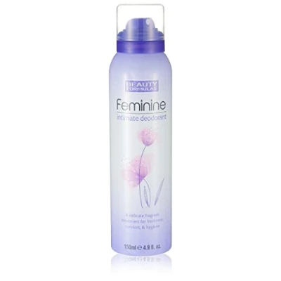 Image of Beauty Formulas Feminine Intimate Deodorant Spray,150 milliliters