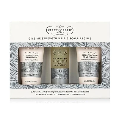 Image of Percy &amp; Reed Give Me Strength Hair Scalp Regime Thickens at the Root Level Aloe Vera Nourishes and Soothes