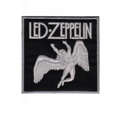 Image of Led Zeppelin Hq Patch Badge Embroidered Iron on Applique Accessory