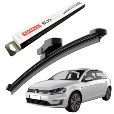 Image of Silbak Rear Windscreen Wipers, for VW (VOLKSWAGEN) E GOLF (03/2014 02/2017) Wiper Blades, 280mm, Blades Set GOLF, Blade