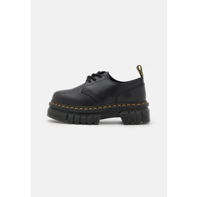 Image of Dr. Martens Audrick SHOE Laceups, Women&#039;s, Size: 6.5, Black Leather