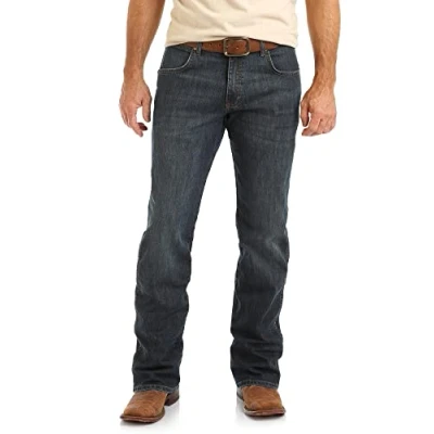 Image of Wrangler Men&#039;s Retro Relaxed Fit Boot Cut Jean Jeans, Falls City, 36W / 34L