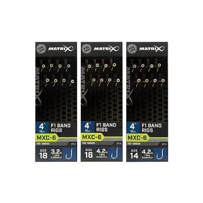 Image of Matrix MXC 6 4&quot; F1 Band Rigs (Size 14)