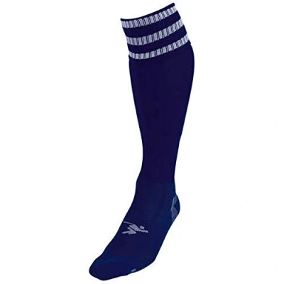 Image of PT 3 Stripe Pro Football Socks Boys Navy/White