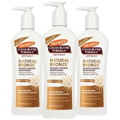 Image of Palmer&#039;s Cocoa Butter Formula Natural Bronze Gradual Tanning Moisturiser 250ml