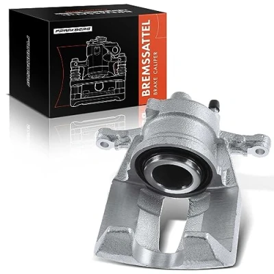 Image of Frankberg Brake Calipers Front Right Driver Side Compatible with Combo 2001 2012 Corsa CX01 2000 2006 Meriva AX03 2003 2010 Tigra X04 2004 MKII C F25 Replace# 9196052